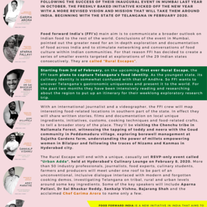 Food Forward India is coming to Telangana